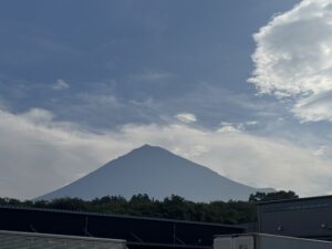 今日の富士山
