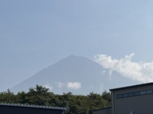 今日の富士山