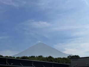 今日の富士山