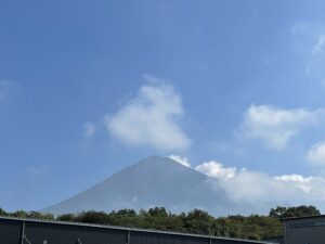 今日の富士山