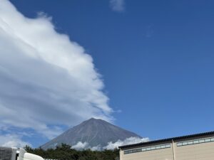 今日の富士山