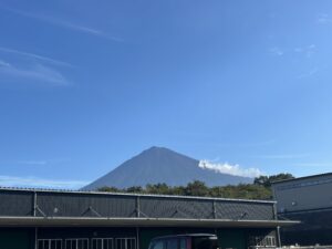 今日の富士山