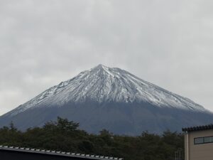 今日の富士山