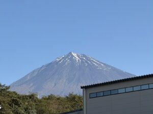 今日の富士山