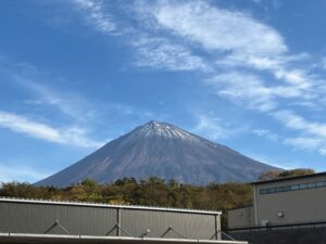 今日の富士山