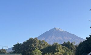 今日の富士山