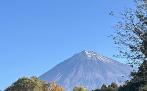 今日の富士山