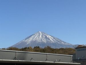 今日の富士山