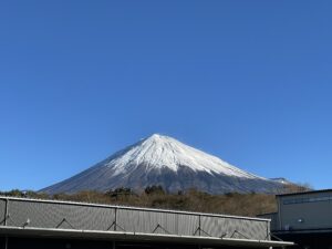 今日の富士山