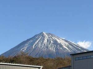 今日の富士山