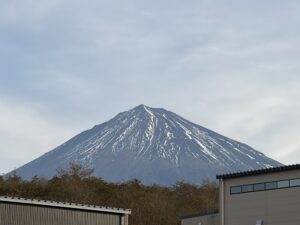 今日の富士山