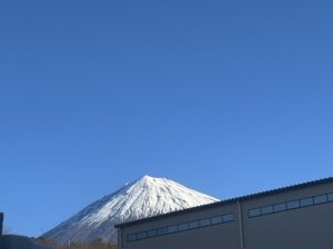 今日の富士山