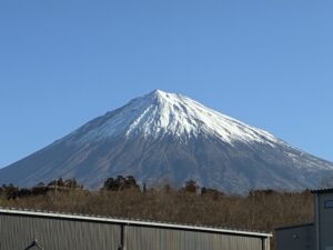 今日の富士山