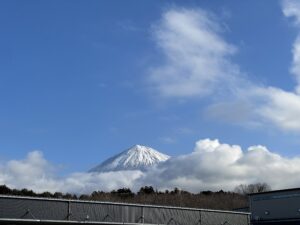 今日の富士山