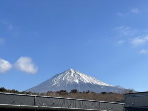 今日の富士山