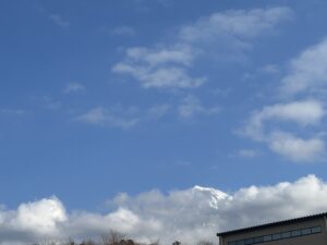 今日の富士山