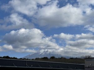 今日の富士山