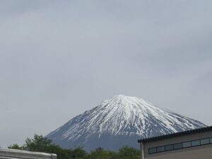 今日の富士山