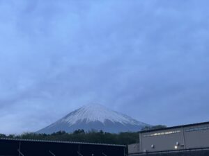 今日の富士山