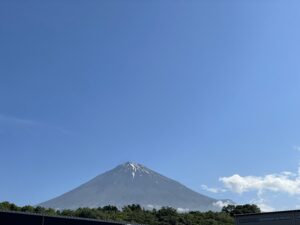 今日の富士山