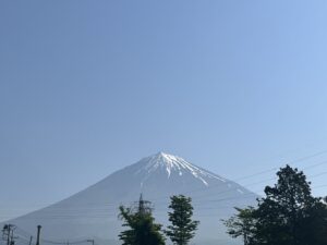 今日の富士山