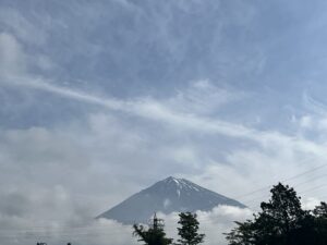 今日の富士山
