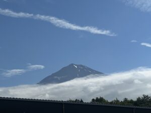 今日の富士山