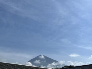 今日の富士山