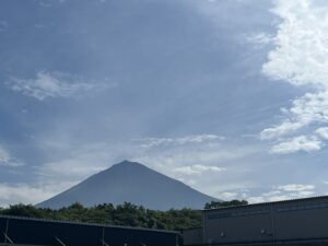 今日の富士山