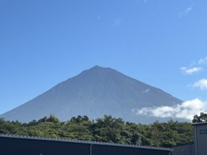 今日の富士山