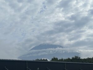 今日の富士山