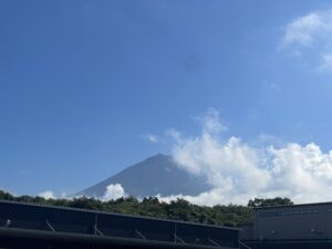 今日の富士山
