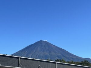 今日の富士山