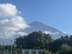 今日の富士山