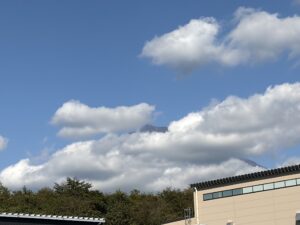 今日の富士山